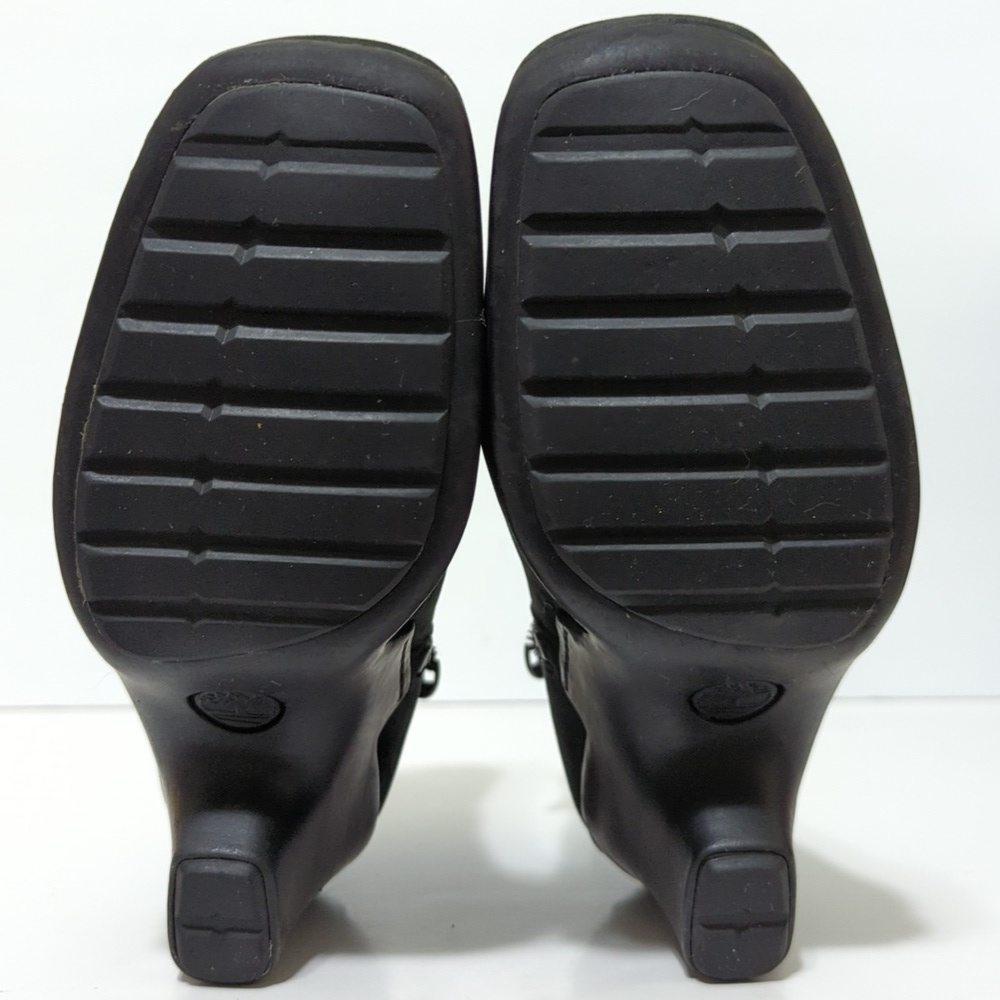 Timberland Baychester leather ankle booties woman's size 6.5M - Picture 8 of 16